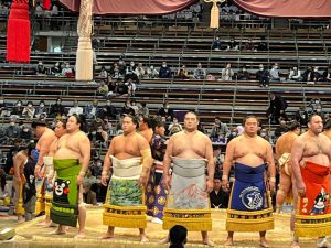 大相撲九州場所・佐田の海関の出張施術をしてきました